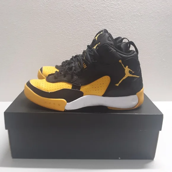 Nike Men Air Jordan Pro RX CQ6116-007 Yellow Basketball Shoes Sneakers Size  10